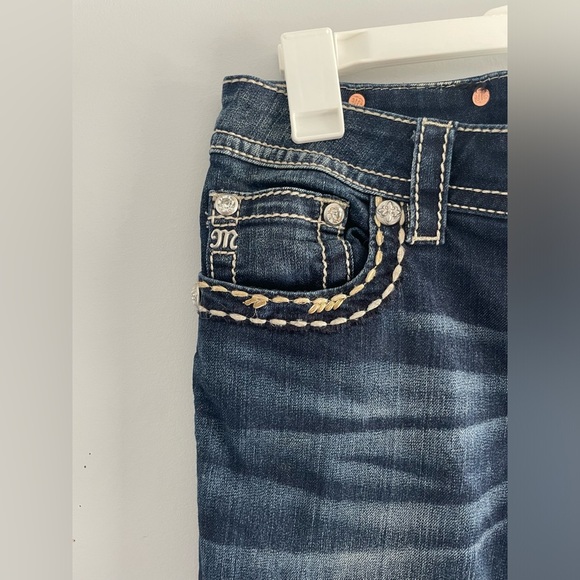 Miss Me Signature-Rise Skinny Blue Jeans - Picture 7 of 8